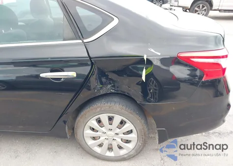 2016 Nissan Sentra S z USA, uszkodzony, nr VIN 3N1AB7AP1GY302564